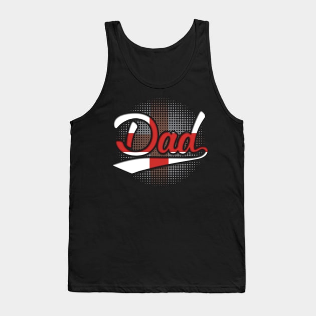 English Dad - Gift for English From England Tank Top by Country Flags